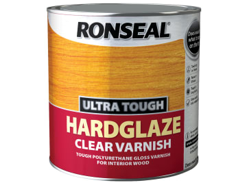 [RSLUTVHG250] Ultra Tough Hardglaze Internal Clear Gloss Varnish 250ml