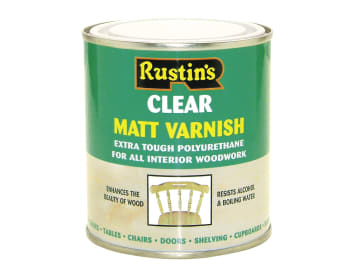 [RUSPVMCL250] Polyurethane Varnish Matt Clear 250ml