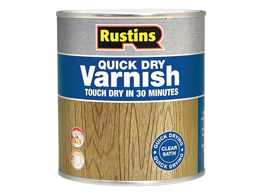 [RUSQDVSC250] Quick Dry Varnish Satin Clear 250ml