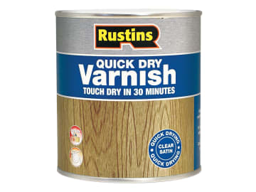 [RUSQDVSC500] Quick Dry Varnish Satin Clear 500ml