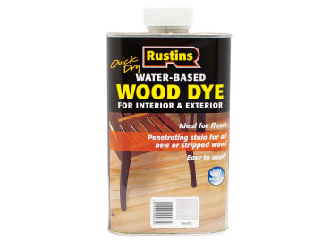 [RUSWDWH1L] Quick Dry White Wood Dye 1 litre