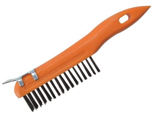 [B/S22523] Plastic Wire Brush & Scraper