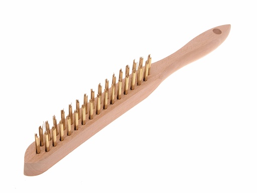 [FAI680B2] 680/B2 Brass Wire Scratch Brush - 2 Row