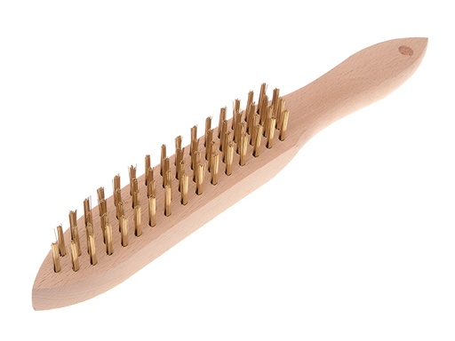 [FAI680B4] 680/B4 Brass Wire Scratch Brush - 4 Row