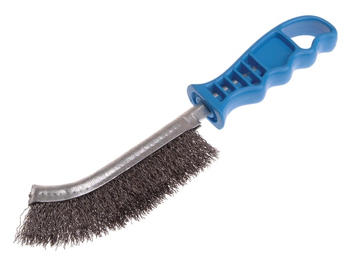 [LES056301] Universal Hand Brush 260mm x 28mm 0.35 Crimped Steel Wire