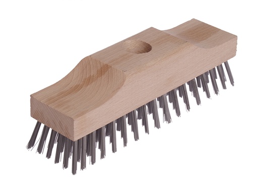 [LES148101] Broom Head Raised Wooden Stock 6 Row 220mm x 60mm