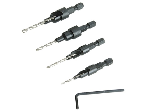 [FAISSINKS4] Screwsink Set, 4 Piece