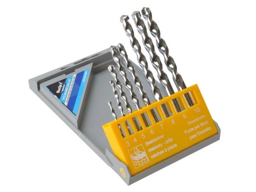 [B/S20123] Masonry Drill Set, 8 Piece 3-10mm