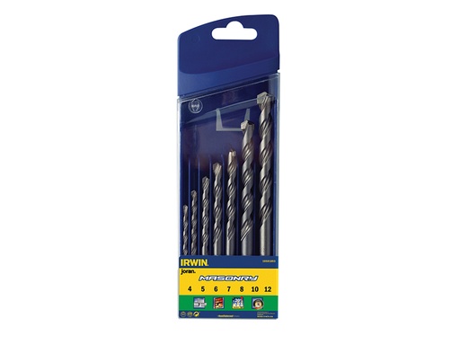 [IRW10501893] Masonry Drill Bit Set, 7 Piece