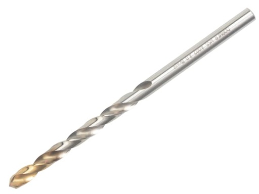 [DOR400TIN] A002 HSS-TiN Coated Jobber Drill 4.00mm OL:75mm WL:43mm