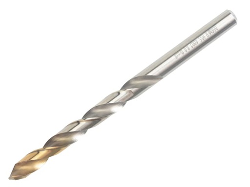 [DOR800TIN] A002 HSS-TiN Coated Jobber Drill 8.00mm OL:117mm WL:75mm