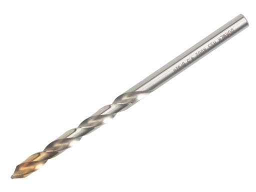 [DOR450TIN] A002 HSS-TiN Coated Jobber Drill 4.50mm OL:80mm WL:47mm