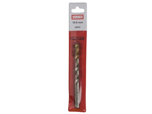 [DORA002S80] A002 HSS-TiN Coated Jobber Drill 8.00mm OL:117mm WL:75mm