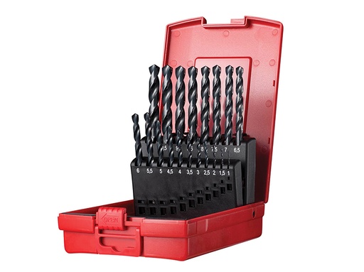 [DORSET201] A190 No.201 Metric HSS Drill Set of 19 1.0-10.0 x 0.5mm