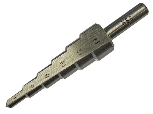 [FAISD412] HSS Step Drill Bit 4-14mm