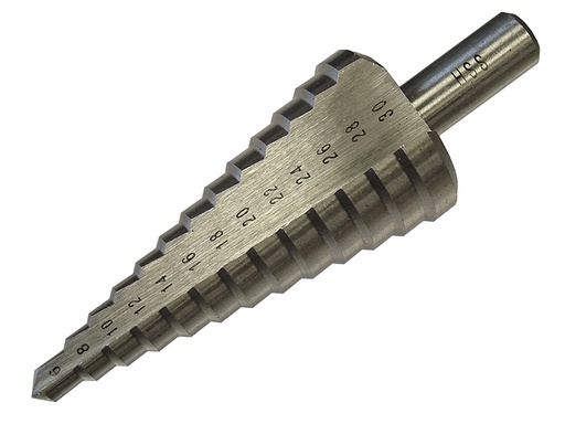 [FAISD630] HSS Step Drill Bit 6-30mm