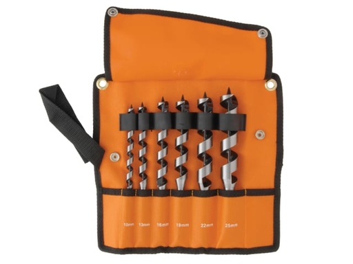 [BAH9526S6] 9526 Combination Wood Auger Bit Set, 6 Piece 10-25mm