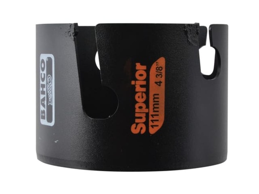 [BAH3833111C] Superior Multi Construction Holesaw Carded 111mm