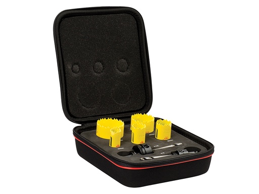 [STRKDC05021] KDC05021 Deep Cut Bi-Metal Electrician's Holesaw Kit, 7 Piece