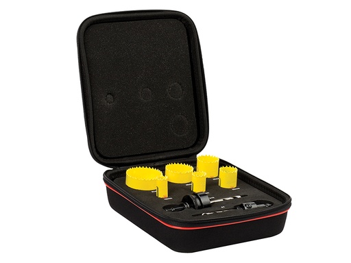 [STRKFC06021] KFC06021 Fast Cut Bi-Metal Electrician's Holesaw Kit, 8 Piece