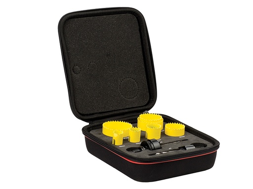 [STRKFC07021] KFC07021 Fast Cut Bi-Metal Plumber's Holesaw Kit, 9 Piece