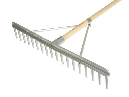 [FAIALR] Aluminium Landscape Rake Complete With Handle