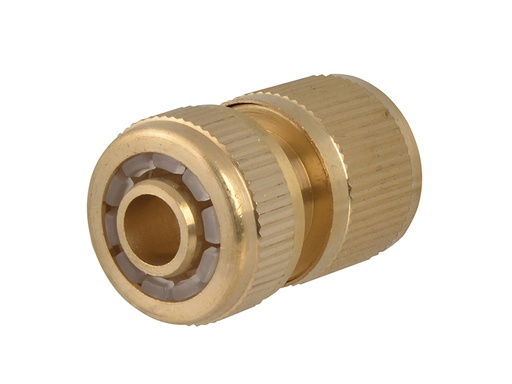 [FAIHOSEWC] Brass Female Water Stop Connector 12.5mm (1/2in)