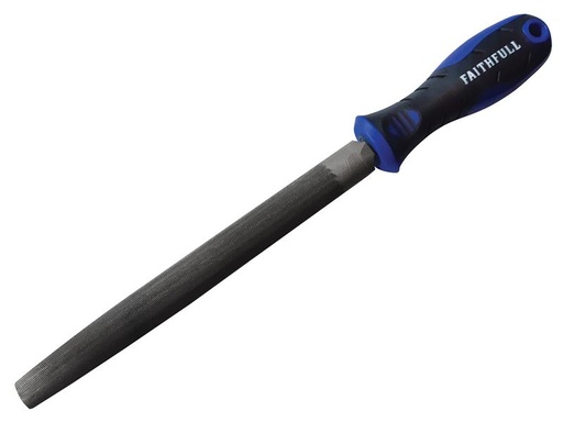 [FAIFIHRSC8] Handled Half-Round Second Cut Engineers File 200mm (8in)