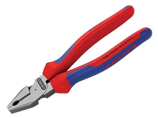 [KPX0202180] High Leverage Combination Pliers Multi-Component Grip 180mm