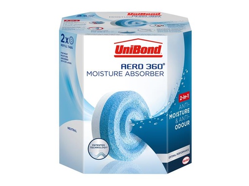 [UNI1807921] Aero 360 Moisture Absorber Refills (Pack 2)