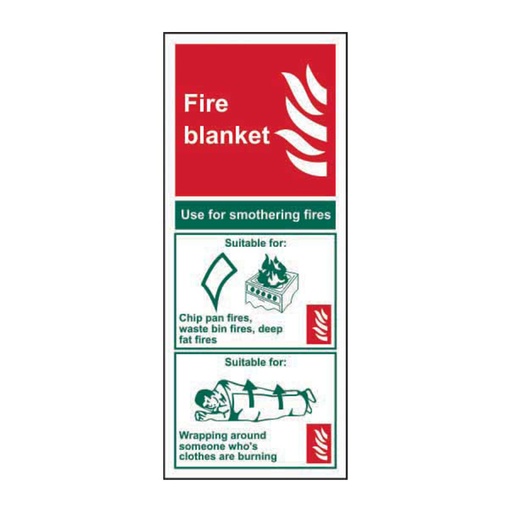 [HBS 12360] Fire blanket - SAV (82 x 202mm)