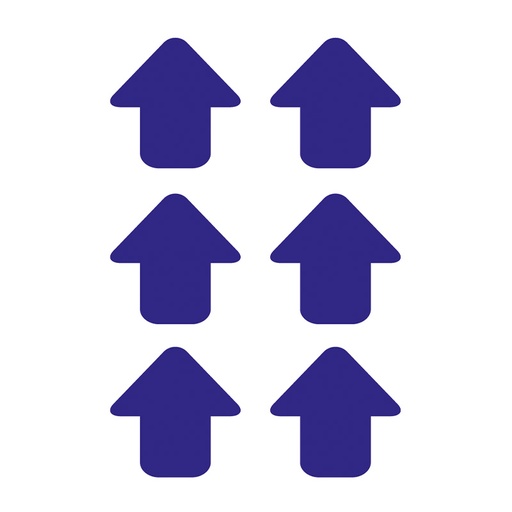 [HBS 16053] Blue Arrows - R9 Floor Signals (90mm x 90mm) Pack of 100