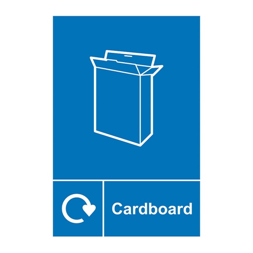 [HBS 18144] Recycling: Cardboard - SAV (150 x 200mm)