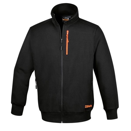 [7664N] BETA 7664N Sweatshirt, long-zipped