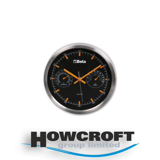 [9594] BETA Tools 9594 Clock complete with thermometer and hygrometer 26cm