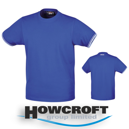 [7549AZ] BETA Tools 7549AZ Workwear T-shirt 100% cotton 150 g/m2 light blue XS-XXXL