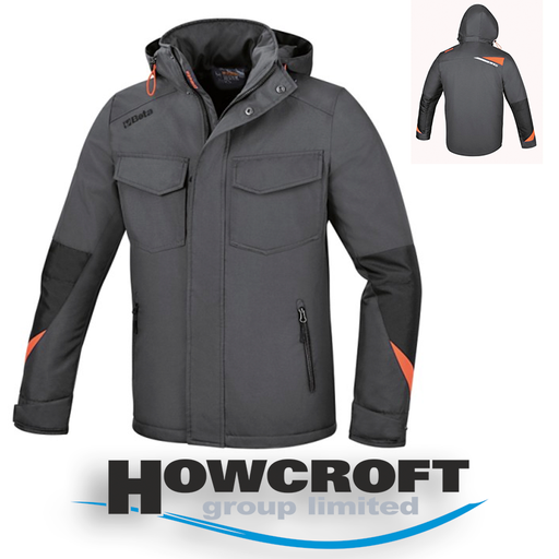 [7670G] BETA 7670G Anorak jacket Oxford polyester 300D waterproof PU-coated S-XXXL Grey