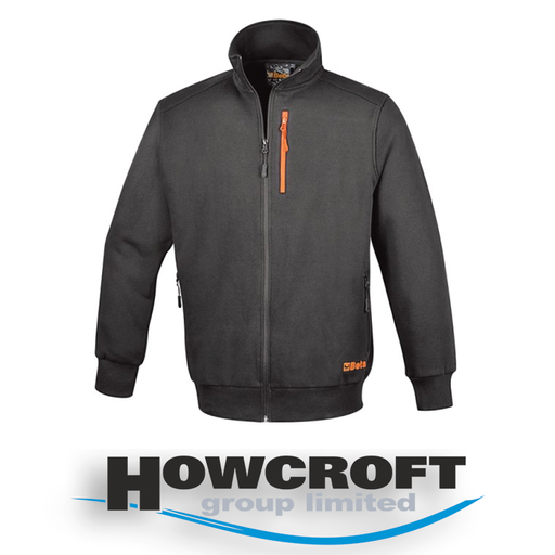 [7664G] BETA Tools 7664G Sweatshirt long-zipped XS-XXXL Grey