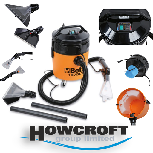 [1875LT] BETA Tools 1875LT Injection / extraction carpet / upholstery cleaner / Automotive Vacuum for car seats & interiors