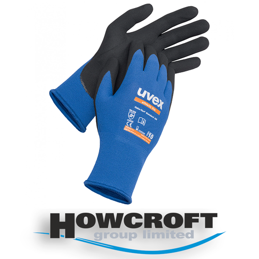 [athletic lite] 10 PAIRS uvex 60027 athletic lite assembly PPE safety gloves EN 388 Cert XS-XXL