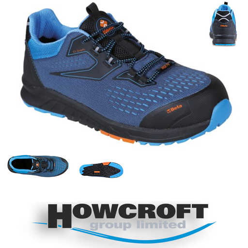 Beta Tools 7372B 0-Gravity woven fabric shoe, ultralightweight, hard-wearing and ultra breathable UK 5-13
