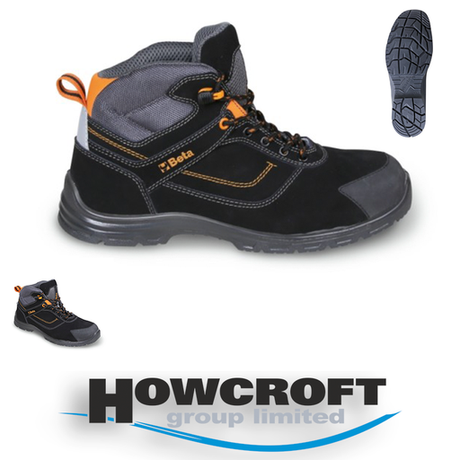 Beta Tools 7218FN Action nubuck ankle shoe, water-repellent, anti-abrasion insert area, quick opening UK 2.5-13