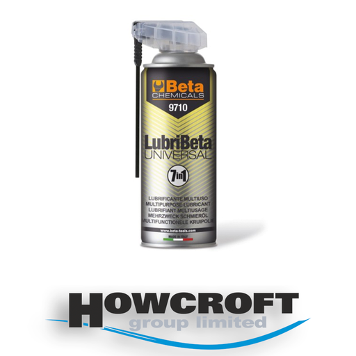 [9710] Beta Tools 9710 Spray Aerosol LUBRIBETA universal 7-in-1 multipurpose unlocking lubricant