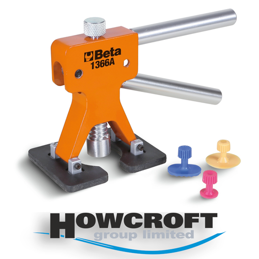 [1366A] Beta Tools 1366A Dent puller with kit of 19 plastic glue tabs
