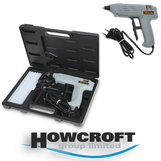 [1851VK] Beta Tools 1851VK Hot glue gun with 12 thermofusible glue sticks in case
