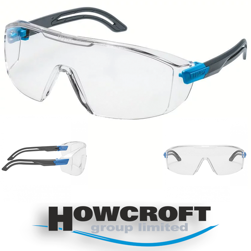 [i-lite] uvex i-lite PPE safety glasses, versatile 3-in-1 protective eyewear