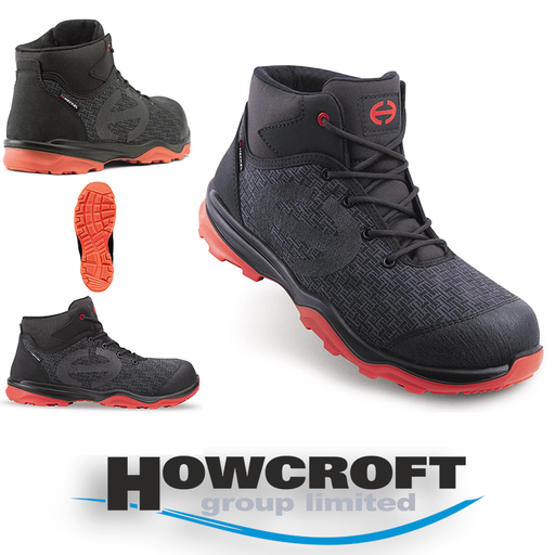 uvex Heckel RUN-R PLANET 100 HIGH lace-up safety boots, 100% metal-free, 3-13 