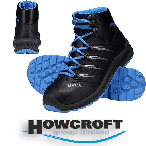 uvex 2 trend boot S3 SRC Safety boots, ESD, Steel toecap and penetration-resistant steel midsole, 3.5-16