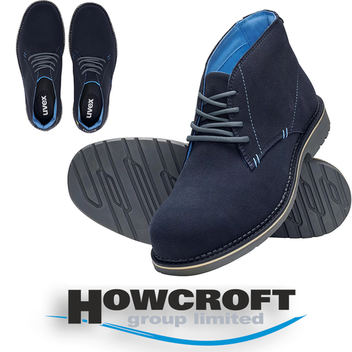 uvex 84272 1 business lace-up boot - formal PPE safety boots S3 SRC, ESD, EU 39-52 / UK 6-16
