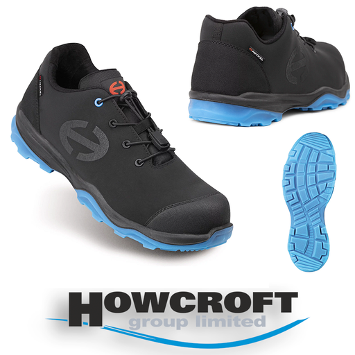 [Heckel RUN-R PLANET 300 LOW] uvex Heckel RUN-R PLANET 300 LOW PPE Safety Trainer Shoes, 100% metal-free, ESD, 3-13